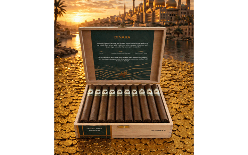 Amarati Cigars lança “Dinara”