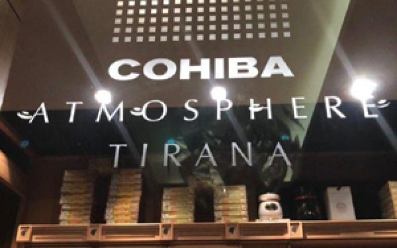 Inauguração Cohiba Atmosphere em Tirana
