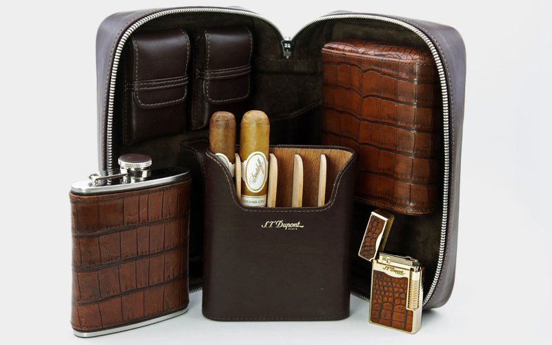 Parceiros Brizard com ST Dupont, Elie Bleu, Padrón e Rocky Patel para novas coleções de acessórios