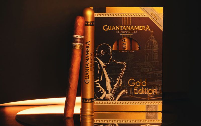 Promocigar e Timercigar lançam o charuto Guantanamera Coronas Tubo Gold