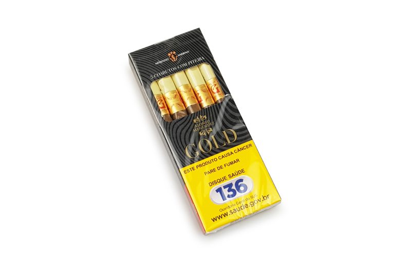 Cigarrilha Alonso Menendez Gold (Com Piteira)