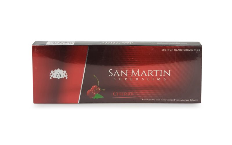 Cigarro San Martin Superslims Cereja