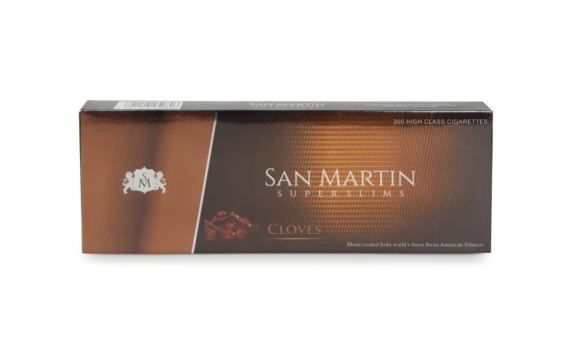 Cigarro San Martin Superslims Cravo