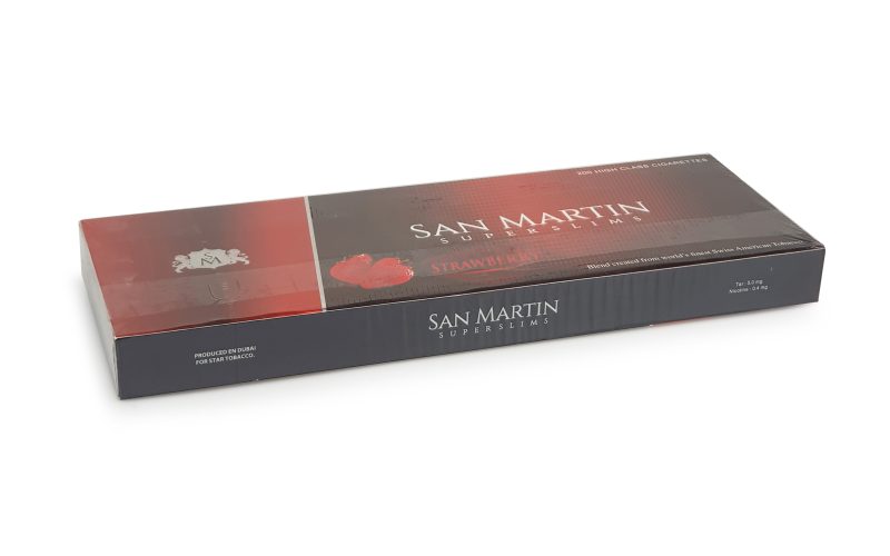 Cigarro San Martin Superslims Morango