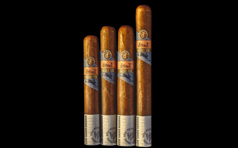 Nova linha de charutos diesel usa tabaco envelhecido em barris de Bourbon