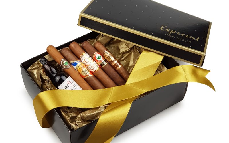 Kit charuto para presente