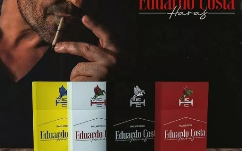 Cigarros de palha (Palheiros) do cantor Eduardo Costa