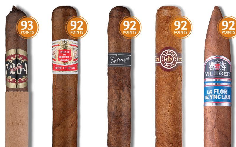 22 charutos de alta pontuação para o seu Humidor